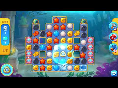 Fishdom 6620 Level - 16 moves - NO BooSTERS