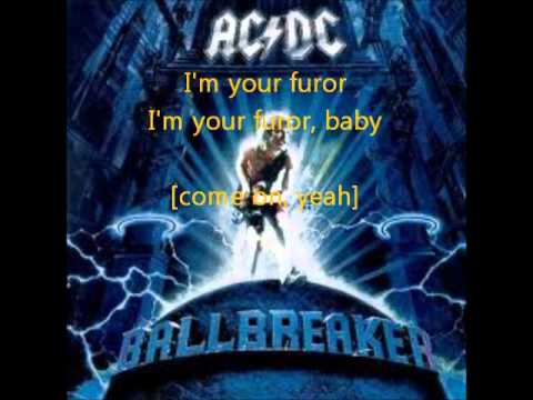 AC/DC The Furor Lyrics