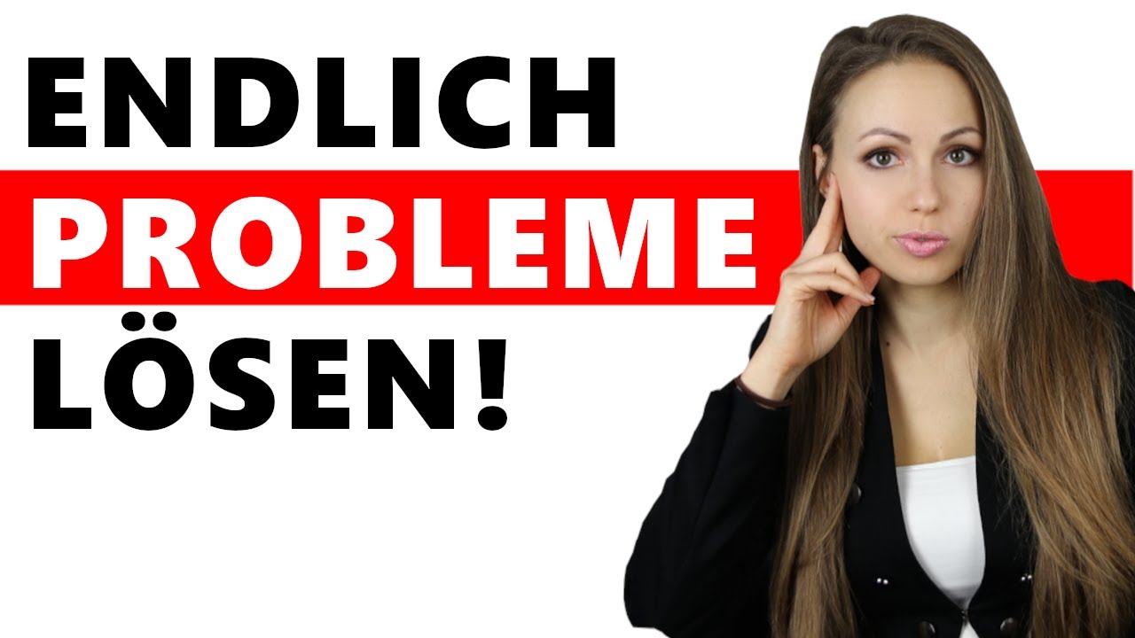 So hast du ein Problem wohl noch nie gelöst!