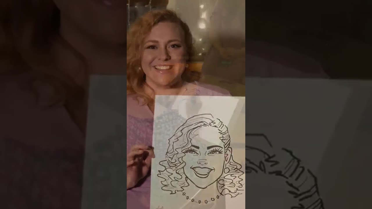 Promotional video thumbnail 2 for Caricatures by Carolyn