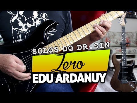 Solo de Zero (Dr.Sin) com tablatura e playback - Edu Ardanuy