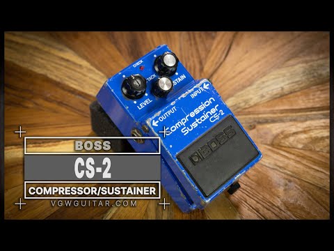 Boss CS-2 Compression Sustainer (Black Label) 1981 - 1989 - Blue image 6