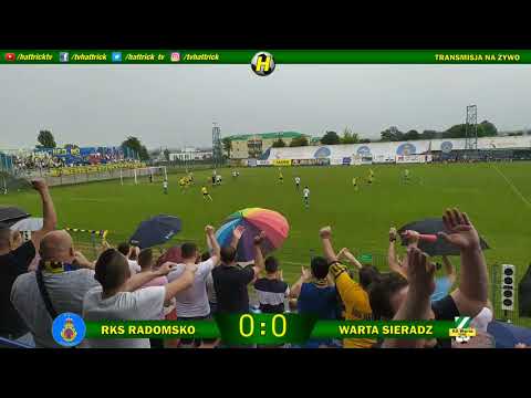 RKS RADOMSKO - WARTA SIERADZ - 16.06.2019 - walka o awans do III ligi