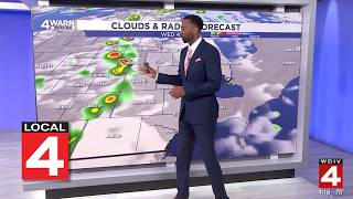 Metro Detroit weather forecast, Aug. 25, 2026  -- 4 p.m. Update