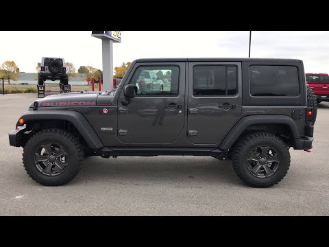 The Brand New 2018 Jeep Wrangler JK Rubicon Recon Walk Around Review Wisconsin Overview