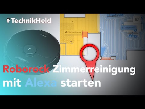 Roborock Zimmerreinigung mit Alexa starten