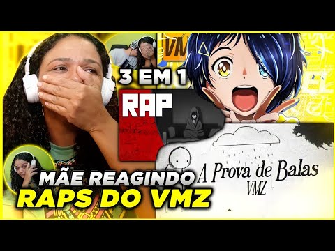 MINHA MÃE REAGE A VMZ - A Prova de Balas, Depressão & Inabalável (3 EM 1)