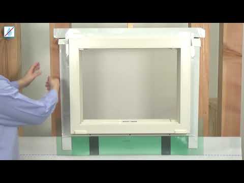 【フクビ化学】ウェザータイト　サッシ用　施工説明