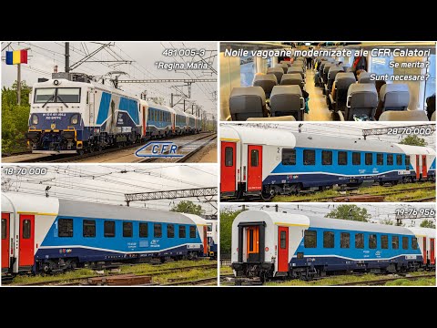 Primul tren PNRR: Prezentarea și recenzia vagoanelor modernizate