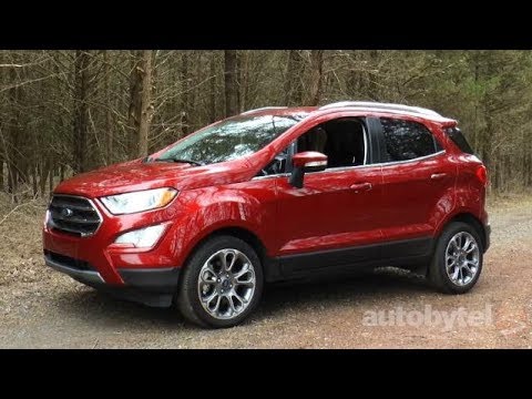 2018 Ford EcoSport Titanium 1-Liter EcoBoost Test Drive Video