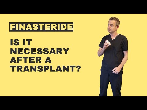 Is finasteride necessary after a hair transplant?