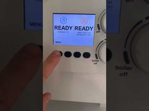 ||What is pre heat/ economy mode on your boiler? How to turn it on and off - Ideal Vogue||