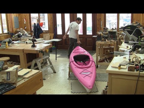 L'gosseux d'bois Ep 154 -  Chariot à kayak