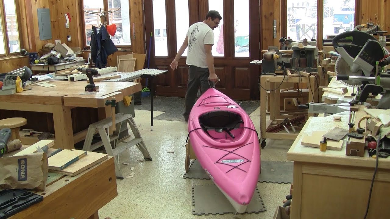 L'gosseux d'bois Ep 154 -  Chariot à kayak