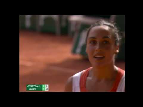 Coco Gauff vs Martina Trevisan Roland Garros