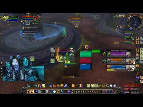 WoW Legion 7.1.5 Arena 3v3 - Elem DK MW VS DH Moonkin Rsham - 1750mmr - balance dowwwnnn :)