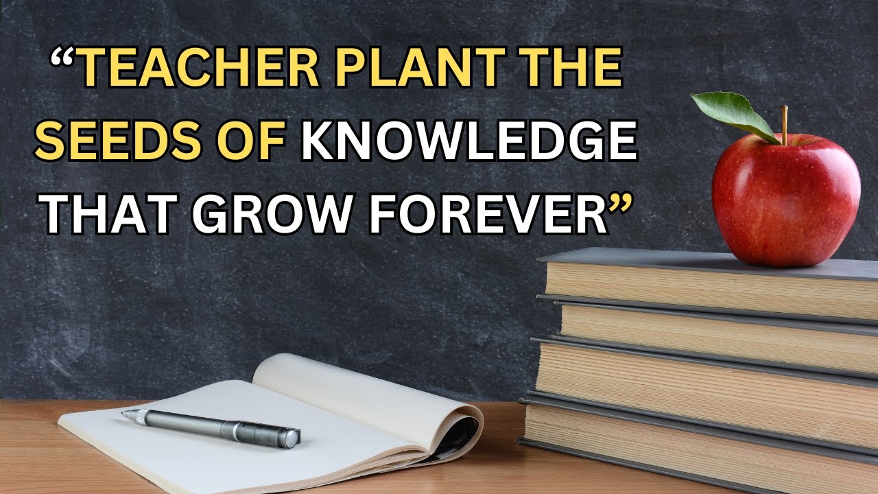 Happy Teachers Day | Quotes | Teacher Appreciation Quotes | I Can Do