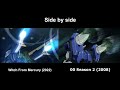 Side By Side 00 Gundam And Aerial Rebuild First Launch