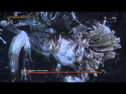 Bloodborne NG+ Pt 76 - 13th Boss Fight: Ebrietas, Daughter of the Cosmos - Tries 1-3