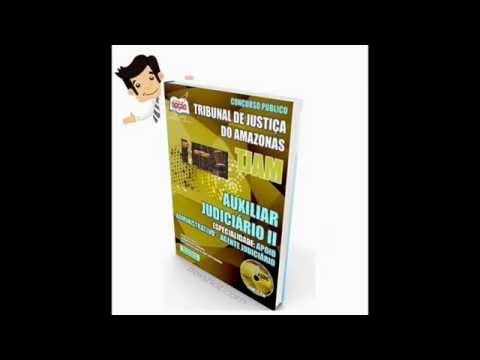 Apostila Concurso TJ-AM 2015 / 2016 - Auxiliar Judiciário II - Agente Judiciário