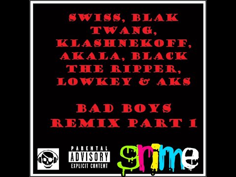 Swiss Feat. Blak Twang, Klashnekoff, Akala, Black The Ripper, Lowkey & AKS - Bad Boys Remix Part 1