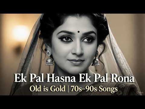 Golden Era Bollywood Song | Old Romantic Classic | Old is Gold Songs | Ek Pal Hasna Ek Pal Rona 