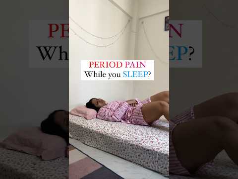 Period pain while Sleeping???#yoga #youtubeshorts #shortsvideo #youtube