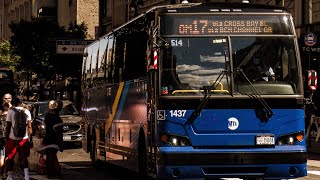 MTA Bus | Onboard 2022 Prevost X3-45 on The QM17 {Midtown - Far Rockaway}