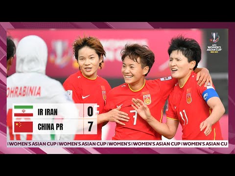 #WAC2022 - Group A | Islamic Republic of Iran 0 - 7 China PR
