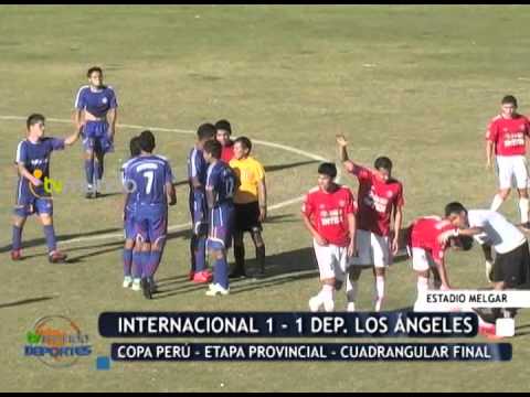 Internacional 1 - 1 Los Ángeles - Copa Perú / etapa provincial - Tvmundo Deportes 2014