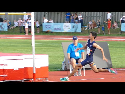Mihai Calin (ROM) High Jump Boys 203 cm 4th Place European Youth Olympic Festival Maribor 2023