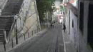 preview picture of video 'Elevador da Gloria (Lisboa) -- Full trail --'