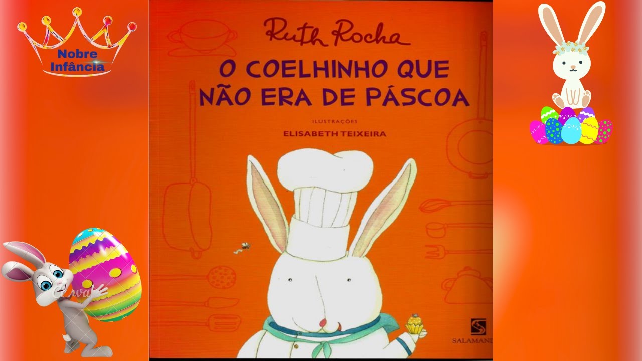 O COELHINHO QUE NÃO ERA DE PÁSCOA - RUTH ROCHA - HISTÓRIA INFANTIL- EDUCAÇÃO INFANTIL- ALFABETIZAÇÃO