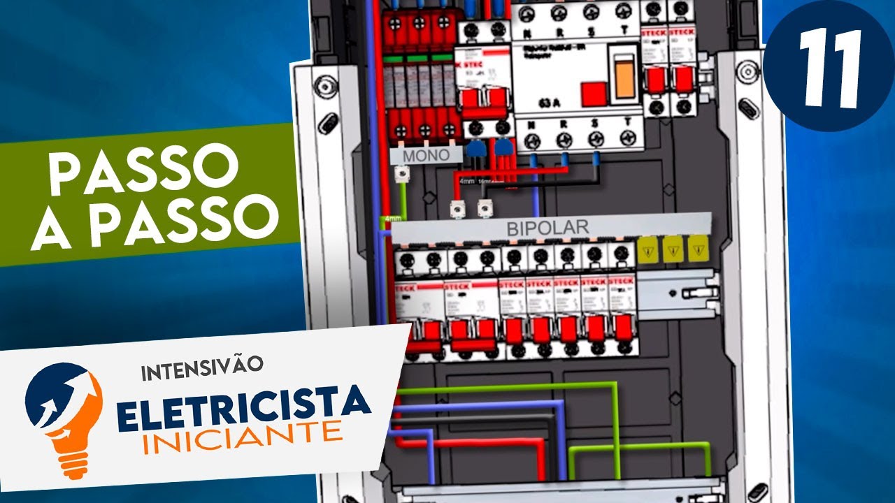 Eletricista Iniciante: Como MONTAR um QUADRO de DISTRIBUIÇÃO 220V no CAPRICHO