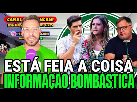 ESTÁ FEIA A COISA NO PALMEIRAS! NÃO VAI CHEGAR OS REFORÇOS? FACINCANI TRAZ TODOS OS DETALHES, VEJAM.