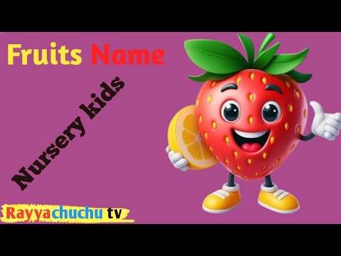 #Fruits name for #kids