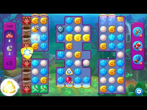 Fishdom 7186 Super Hard Level - 20 moves - NO BooSTERS