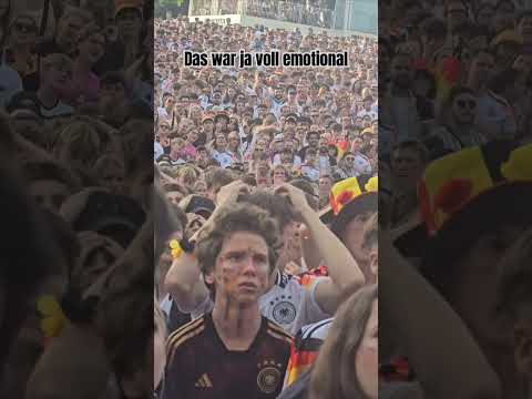 Unvergessliche Momente: Deutschland vs. Spanien bei der EM 2024 | Fan-Emotionen pur! #euro2024 #fans
