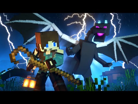 DRAGON EGG: THE STORM  Alex and Steve Life (Minecraft Animation)