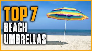 Best Beach Umbrellas 2025 | Top 7 Best  Umbrella for Beach Review