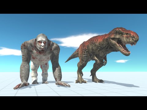 GORO & TREX vs EVERY UNIT - Animal Revolt Battle Simulator