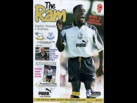 Derby County vs Everton 1996/97