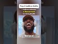 Top 3 LeBron Edits Nba Basketball
