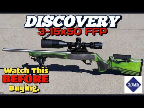 Discovery 3-15X50 FFP Scope Review - A real solid scope with one Big Problem.