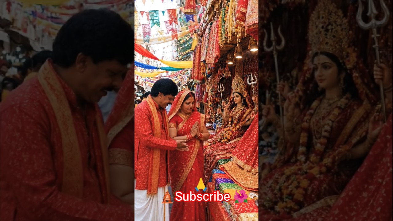 🌺नारियल लिऐलह तु चुनरी लिऐलाह🛕#sorts #hindugod #ytshorts #Maa Durga #trending #viralshorts