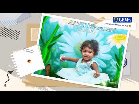 "HAPPY BIRTHDAY KRISHIKA" | HI KUTTIES | GEM TV |