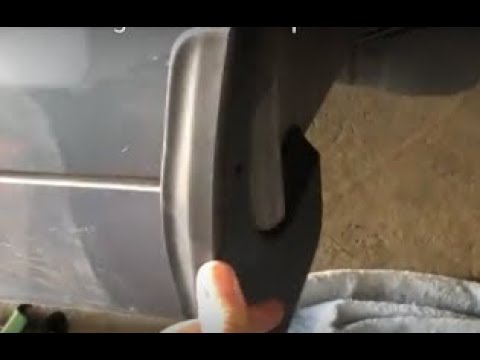 Installing front Mud flaps on 1 series BMW. Mud Spats
