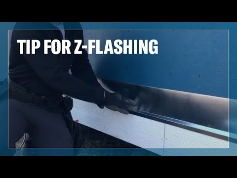 LP® SmartSide® Installation Trick: Z-Flashing