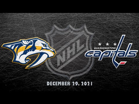 NHL Predators vs Capitals | Dec.29, 2021