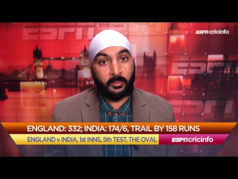 Matchday, ENGvIND, 5th Test, day 3, pre-show